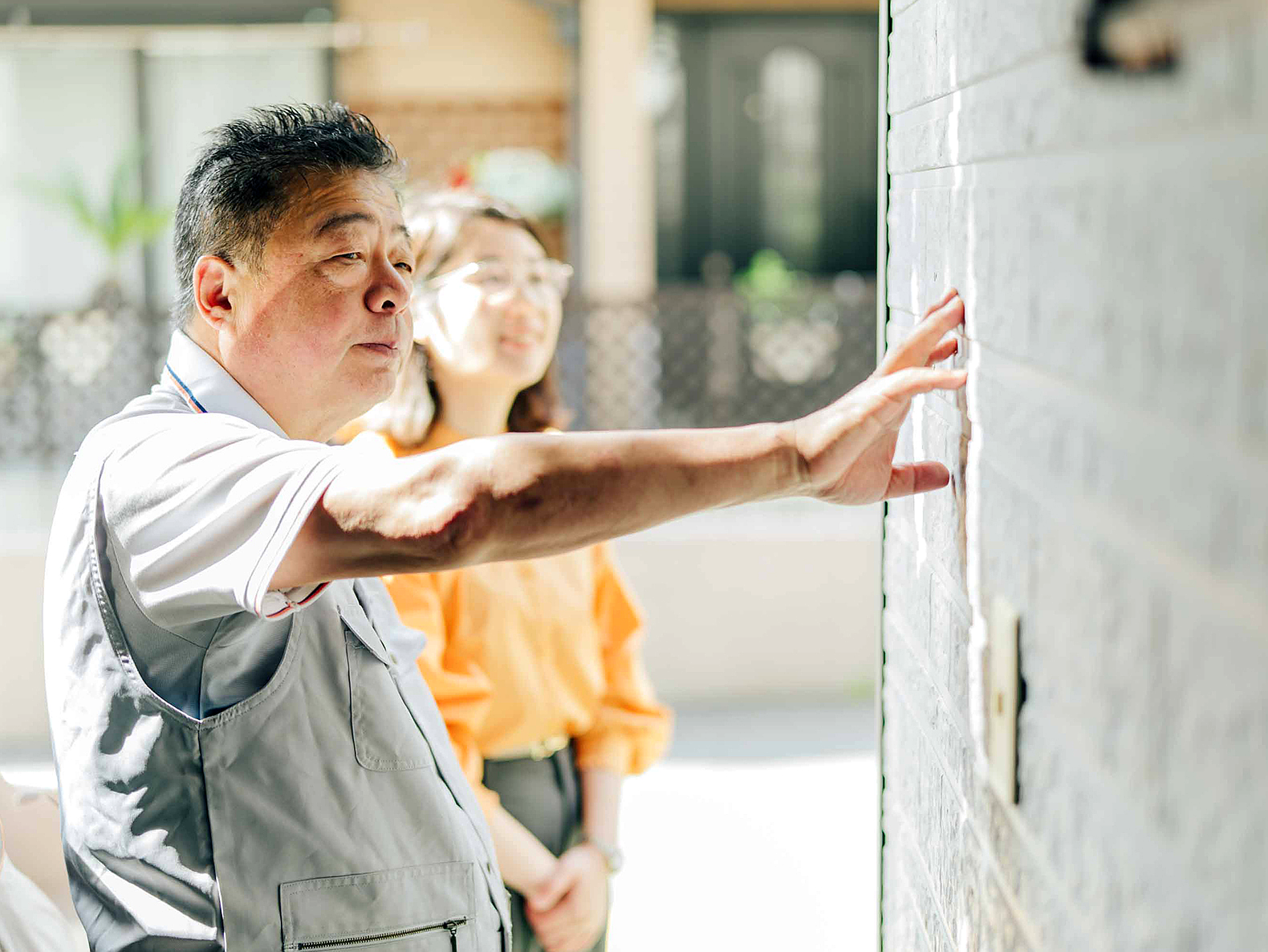 現地調査の様子