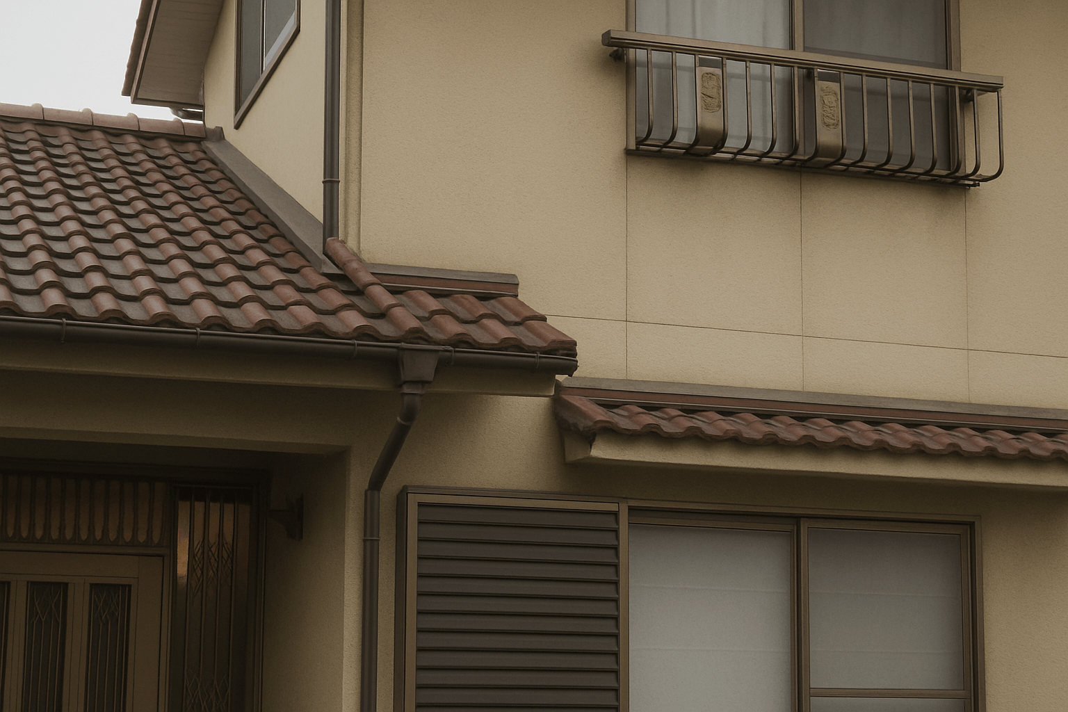 外壁くすみ画像